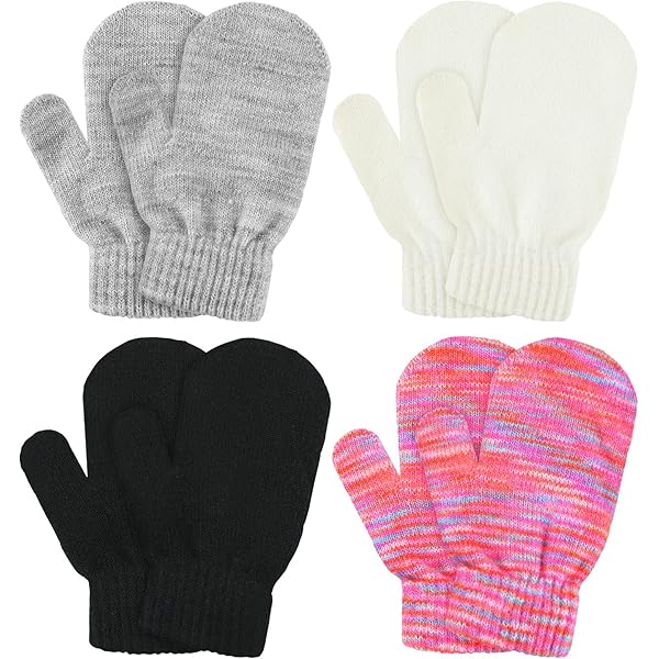 2 Paia Guanti Invernali Bambini 4-8 Anni - Morbidi E Termici, Dita Intere - Foto 12