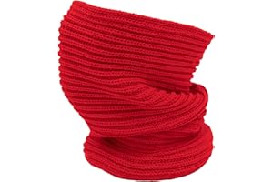 Colours & Beauty Scaldacollo Uomo Donna Tubolare Lavorato a Maglia Made in Italy | Sciarpa ad Anello Tinta Unita Colori Vari Unisex | Copri Collo in Lana Taglia Unica | Tubo Collo Termico