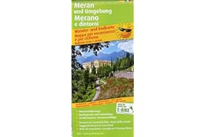 Meran und Umgebung: Wander- und Radkarte mit Ausflugszielen & Freizeittipps, wetterfest, reißfest, abwischbar, GPS-genau. 1:35000 (Wander- und Radkarte: WuRK)