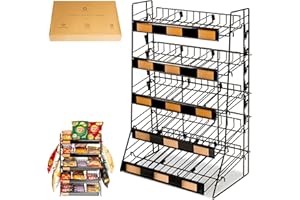 ODOXIA Espositore Da Banco Per Caramelle, Snack | Scaffale Per Patatine Per Negozio, Ufficio E Molto Altro