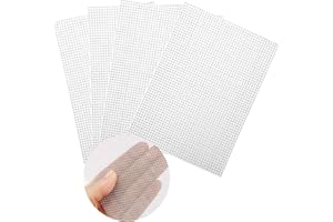 SHUUL 4Pcs Wire Mesh Sheets Stainless Steel Woven Meshes Screen Filter Panels Rodent Mesh Insect Rat Metal Mesh Sheet Fine Metal Rodent Mesh Panels Pest Control Mesh Filter Sheet 210x300MM