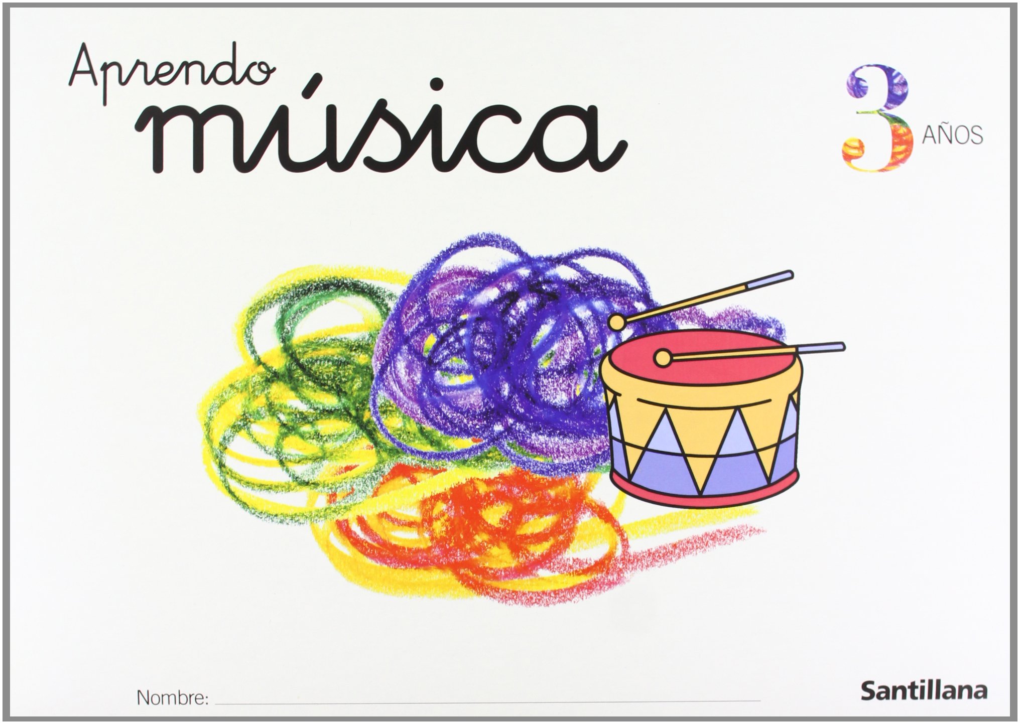 Carpeta Aprendo Música 3 Años