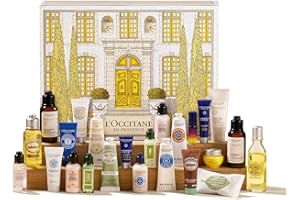 L'OCCITANE Beauty Advent Calendar, 24 Luxury Skincare and Body Care Surprises, Premium and Clean Beauty Gift Set for All