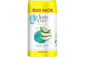 GILLETTE Gilette Satin Care Shaving Gel Set for Women Sensitive Skin