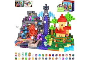 Coodoo Magnetische Bausteine - Baue Mine Magnet Welt, 200 Teile Magnetspielzeug Outdoor Sensorische Kleinkindspielzeug für Kinder ab 5-7 8-13 3 4 5 6 7 8, Spielzeug für Jungen & Mädchen ab 3 Jahren