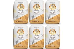 ANTIMO CAPUTO MOLINO CAPUTO Antico Mühle Caputo Semola hart Korn rimacinata Pack von 6 Einheiten