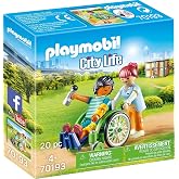 Playmobil City Life 70193 Tekerlekli Sandalyedeki Hasta, Yaşlar 4 ve &Uuml;zeri