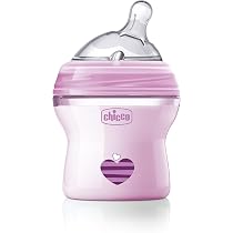 Buy Chicco Natural Feeling 150ml Baby Milk Feeding Bottle with ...