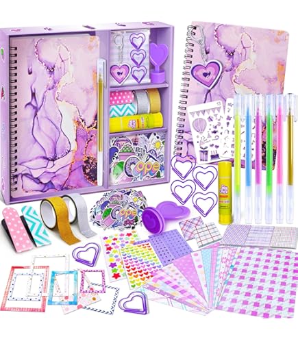 12 Penne Glitterate Metalliche Per Contorni - Regalo Creativo Per Ragazze 4-13 Anni - Effetto Doppia Linea Per Album E Biglietti - 4