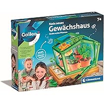 Clementoni My Garden Under Glass Science Lab Kit - Botanical Experiments For Kids 7+ Years