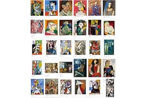 ZPPLD 30 Cartoline Artistiche, Con Dipinti, Vintage, Monet, Paesaggistiche, Per Amici E Compagni Di Class