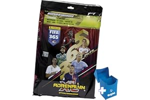 UTOPIA GOODS Panini Megapack 2023-2024 Adrenalyn | Fifa 365 | Caja box premium para repetidas de regalo | Album y cromos futbol (PACK+CAJITA)