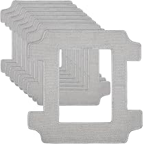 Lot De 5 Chiffons Microfibre De Rechange Pour Robot Lave-Vitre Ecovacs Winbot W-950 - 9