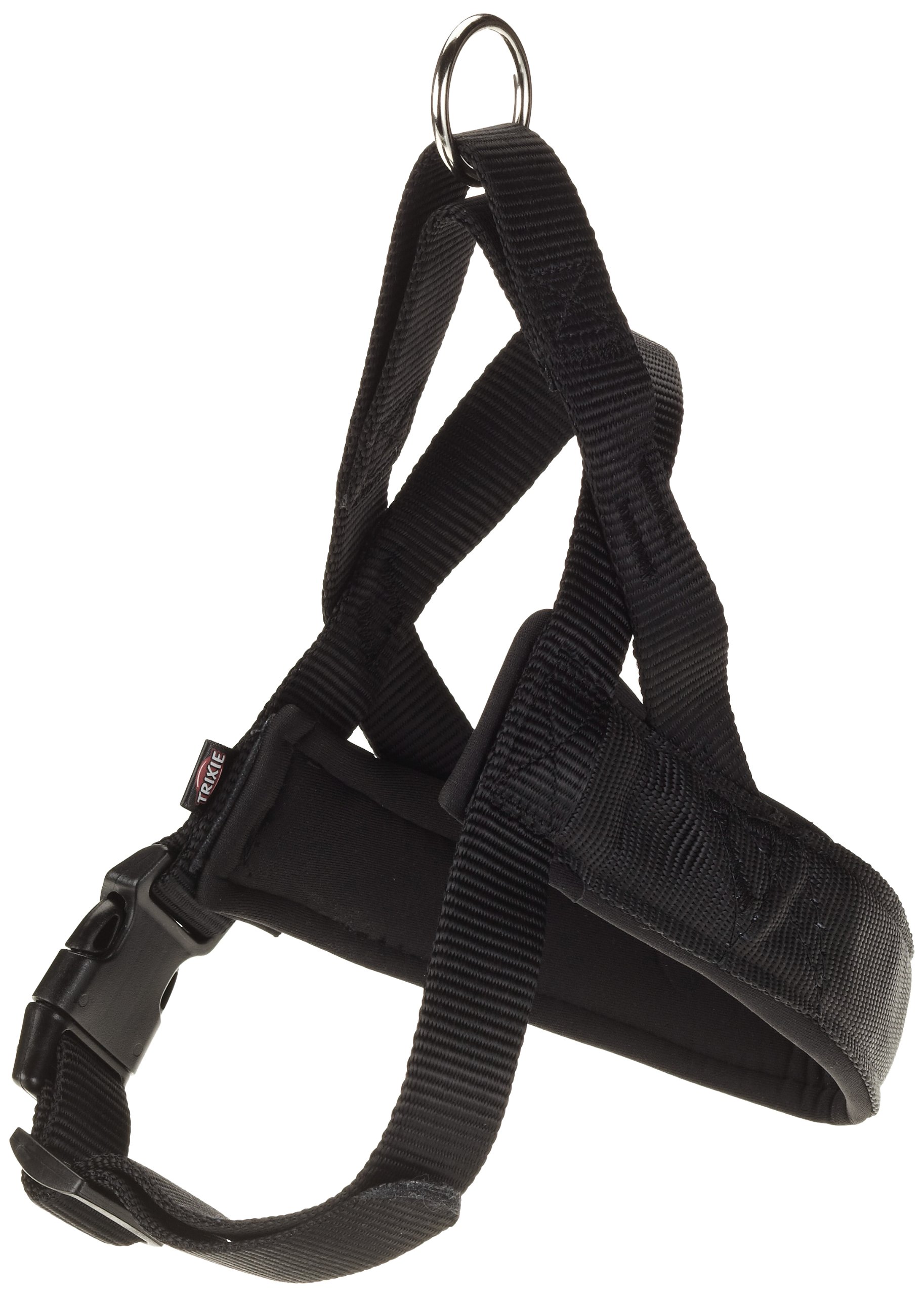 Trixie 20521 Premium H-Harness M-L 53-66 cm/40 mm Black