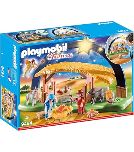 PLAYMOBIL 5753 Set Foto Con Babbo Natale - Giocattolo Di Natale Con Figure, Macchina Fotografica E Regali, 4+ Anni