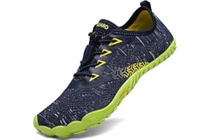 SAGUARO Barfußschuhe Herren Minimalistische Traillaufschuhe Damen Laufschuhe Outdoor Sport Fitnessschuhe Gr.36-48