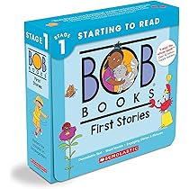 Bob Books - Set 1: Beginning Readers Box Set Phonics, Ages 4 And