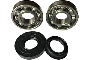 KHPERFORMANCE C3 Kurbelwellenlager Set mit Simmerringen Metallkäfig CPI Euro2 Keeway Explorer