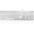 Accuratus 301 MAC - USB Full Size Apple Mac Multimedia Keyboard with Square Keys