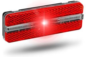 Büchel Uniseks Sunset Strip 50660 Światło Tylne do Bagażnika, Czarny