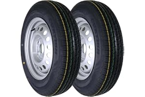 ‎THE DRIVE The Drive 2x Komplettrad 145/80R13 79N XL M+S für Pkw-Anhänger & Caravan – Felge 4Jx13 H2 ET30 – Lochkreis 4x100 – Tragkraft 437kg – max. 140 km/h – hochwertiges Ersatzrad