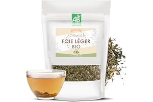 Herbes du Monde - Tisane Foie Léger BIO 50g: Infusion Dépurative pour Bien-Être du Foie, Mélange de Plantes BIO Détoxifiant, Soutien Digestif, 100% Naturel, Certifiée AB - 1 sachet