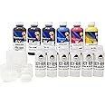 Easy Refill Inktec Sublinova Dye Sublimation Ink Set Compatible with Epson Ecotank ET-8550 (Easy Refill Set (C,M,Y,BK,GY,BK), 100ml)