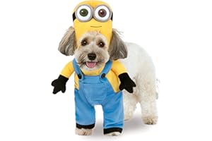 Rubies unisex adult Arms Suit, X-Large Official Rubie s Minion Bob Walking Pet Dog Costume Size X Large, Multicolor, XL UK Halloween