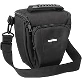 Bodyguard Colt Easy Reflex Camera Case, Black, Canon EOS m50, Camera Bag | Suitable for Nikon D800 D3500 D5300 D5600 D7500, C