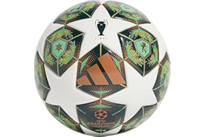 adidas UCL Mini Ballon de Football/Ballon de Football Solaire (Noyau en Mousse) pour Homme et Femme Taille 1 Blanc