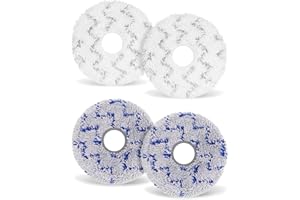 DingGreat 4 Piezas Repuesto de paño de microfibra Compatible with ECOVACS DEEBOT X1 OMNI TURBO Robot Aspirador