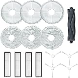 15 Pezzi Kit Accessori per Aspirapolvere Robot, Ricambio Aspirapolvere, Accessori Kit Ricambi Compatibile per Mocio per Dream
