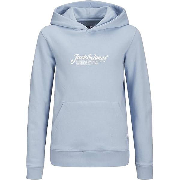 Sudadera Con Capucha JACK & JONES Jjluke Para Niños - Estilo Casual, Marca Danesa, Cómoda Y Moderna