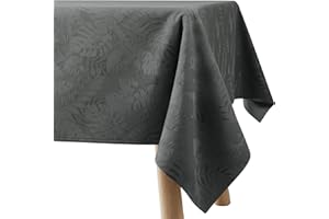 Filumi Mantel Antimanchas 120x200 cm Gris Interiores Comedor Salon Manteles para Exterior y Jardin Mantel Navidad Eris