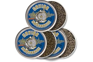 Set tre Caviali, Baeri 100g + Beluga 100g + Oscietra 100g – 3 x 100g - Consegna refrigerata - CAVIAR AMBASSADE