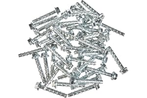 fischer - Vis à béton UltraCut FBS II 8x55 5/- à tête hexagonale et empreinte Torx/Boite de 50