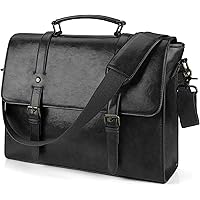 Lubardy Borsa Porta PC Uomo Borsa PC 15,6 Pollici Impermeabile Borsa Computer Notebook Borsa Tracolla Valigetta Messenger Lav