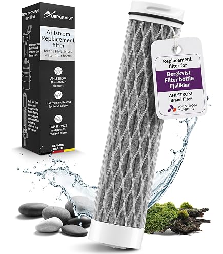 Paille Filtrante Membrane Solutions WS02 - Filtre à Eau 4 Étapes 0,1 Micron - 5000L - Pour Randonnée, Camping, Urgence