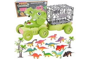 ATOWORLD Jouet Dinosaure Voiture Enfant 3 4 5 6 ans Jeu Dinosaure Camion Enfant Figurine Dinosaure Jouet Montessori Educatif Jeux Dinosaures Figurines Dinausore Jouet Voiture Petite Enfant Cadeau Garcon Fille