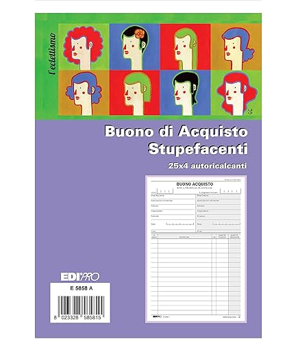 Registro Carico/Scarico Stupefacenti 50 Pagine - Formato 31x24,5 Cm, Numerato - Foto 13