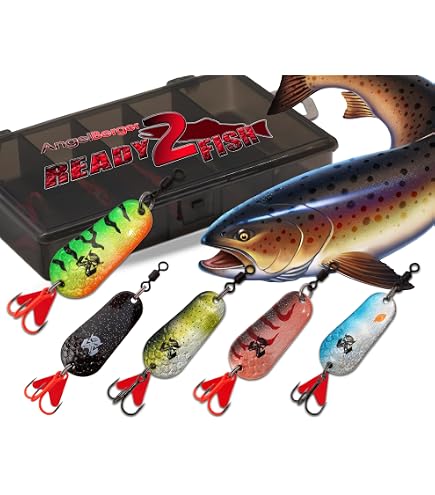 Wild Devil Baits Spinner Red Devil – Esche Metalliche 6g Per Pesca In Mare/dolce