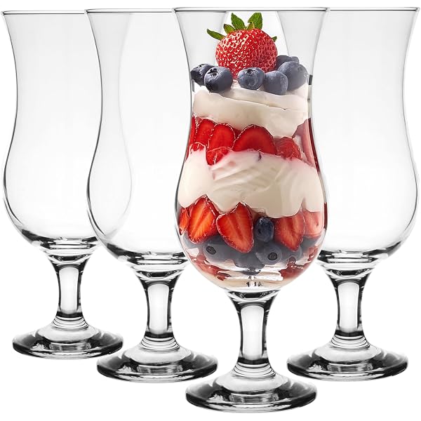 LEONARDO HOME Set 2 Bicchieri Hurricane In Cristallo 520 Ml - Calici Per Cocktail E Pina Colada, Lavabili In Lavastoviglie, Alta Capacità, Vetro Trasparente Di Qualità