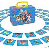 PAW Patrol Memo Game by Spin Master Games, PAW Patrol Toys Memory Matching Kids Games in Portable Mini Storage Tin Box, for P