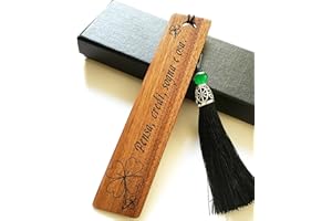 DOLPLP! Segnalibro Legno Segnalibri Personalizzato Regalo Donna Compleanno, Pensierini Originali, Idee Regalo, Bomboniere Laurea, Frase Motivazionale Portafortuna per Donna Uomo Maestra Studenti Amica