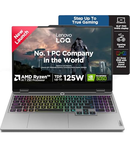 Lenovo LOQ, Intel Core i7 13th Gen 13700HX, NVIDIA RTX 5060 8GB