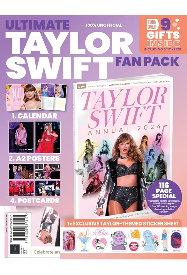 The Ultimate Taylor Swift fan pack - featuring a double