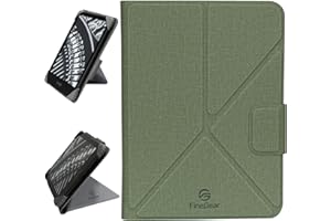 FineGear Etui na 7'' Kindle Colorsoft Signature Edition 2024/17.3 cm Paperwhite 2024/17.3 cm Paperwhite 2021, tryb poziomy i portretowy - turkusowe