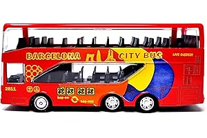 PLAYJOCS GT-8162 Bus Barcelona.Vehículo metálico, Juguete para niños y coleccionistas.