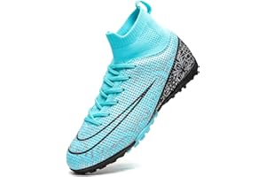 Donbest Boys Football Boots Cleats Kids Football Shoes Astro Turf Soccer Shoes Professional Spikes Football Competition Shoes