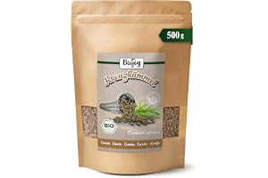 Biojoy EKO Hela spiskumminfrön, 500 g | Från Indien, omalda, perfekta för örtte eller kryddning, Cuminum cyminum L.